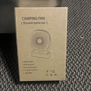 Portable Camping Fan with Clip